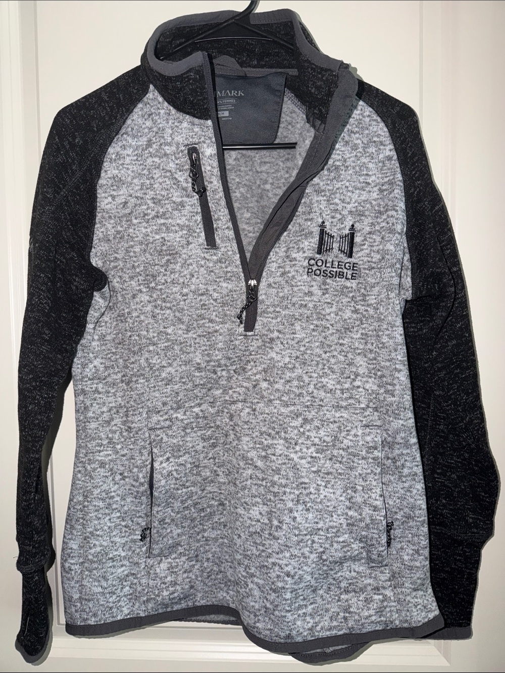 Women’s fit Trimark 3/4 Zip Pullover